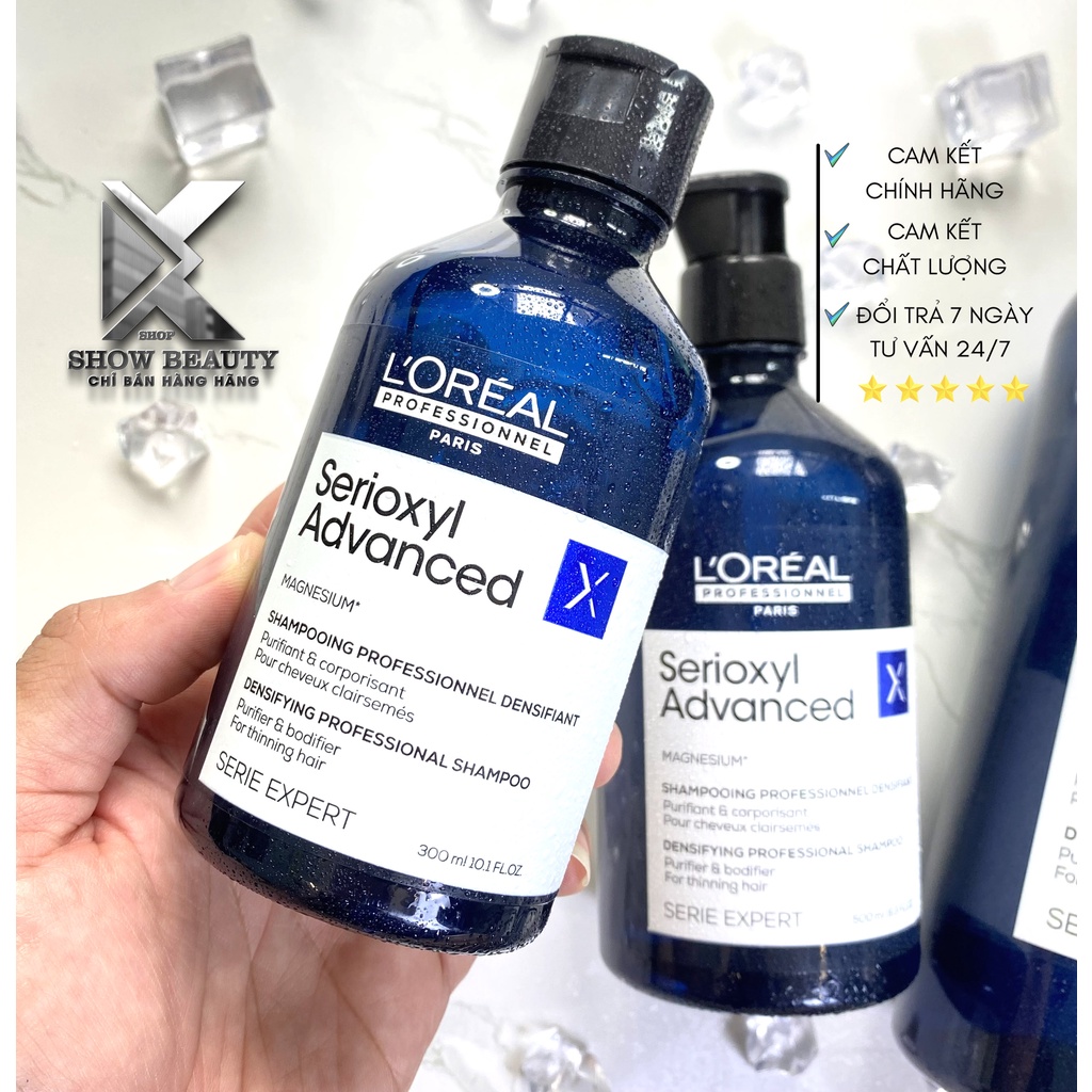 Dầu Gội Làm Dày Tóc, Giúp Kích Thích Mọc Tóc Serioxyl - Loreal Professionnel