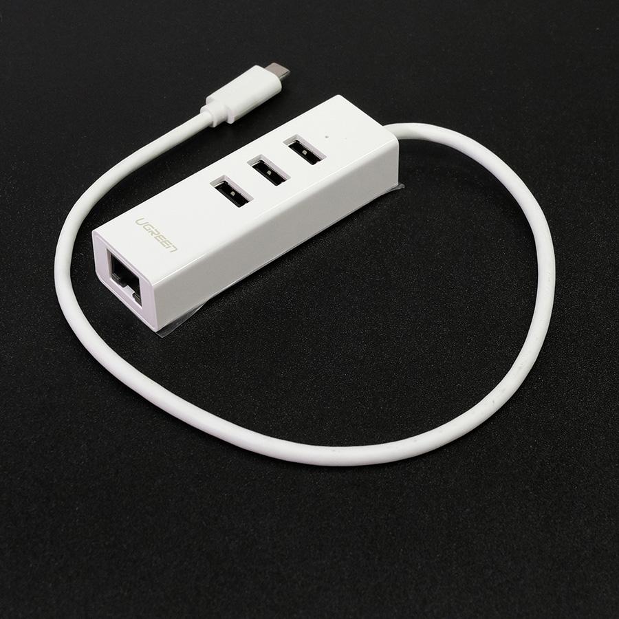 Cáp chuyển USB Type C sang USB 2.0, Lan 10/100mbps  Ugreen 20792 - - WE-MAX STORE