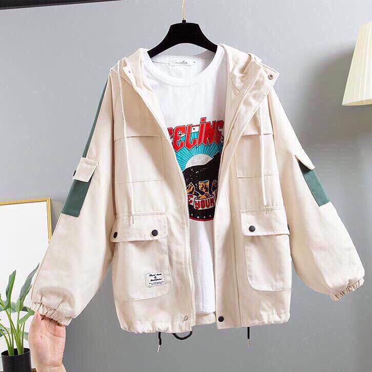ÁO KHOÁC KAKI HOT 6 TÚI HỘP ( CÓ TÚI TRONG Y HÌNH) AKU606