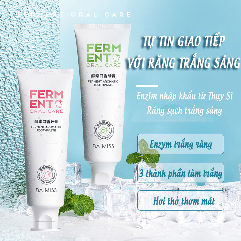Kem đánh răng Enzyme Baimiss