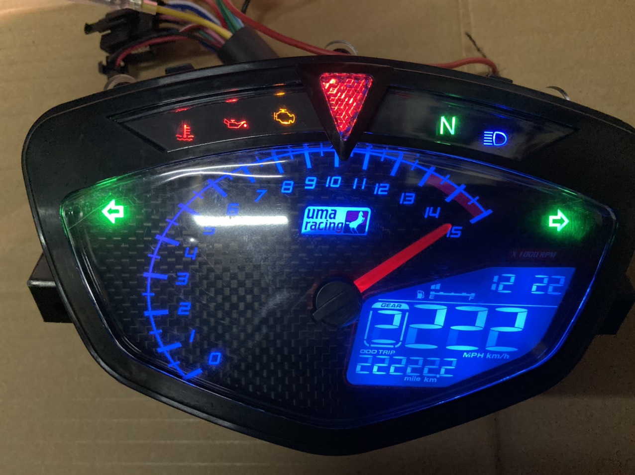 Đồng Hồ Uma 1.1 Cho Sirus Exciter 2010