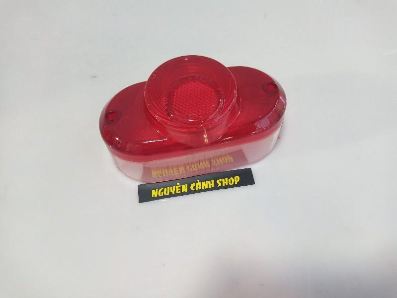 chụp đèn lái xe 67 nhựa đỏ cao cấp