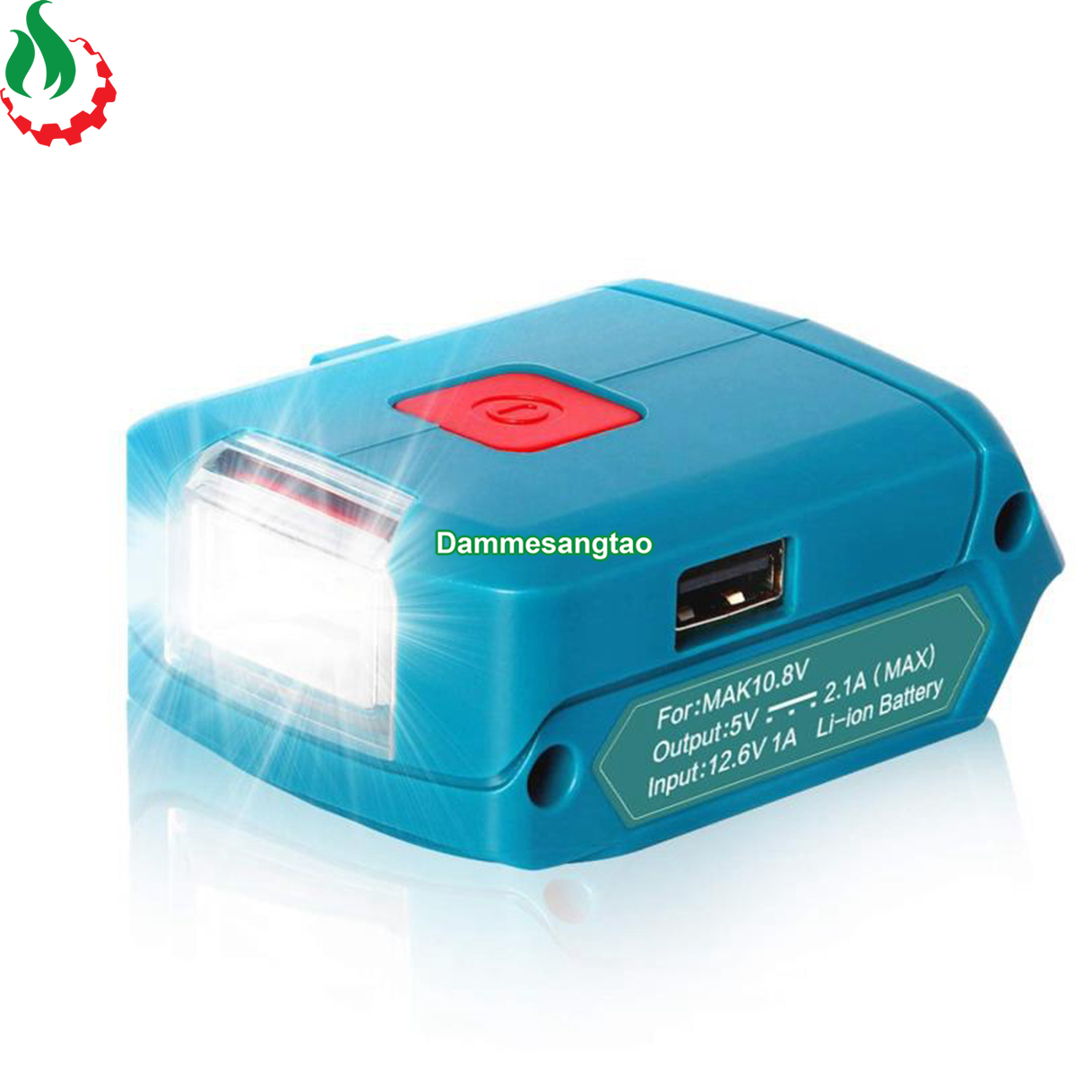 Đế sạc pin makita 12V max có cổng sạc điện thoại