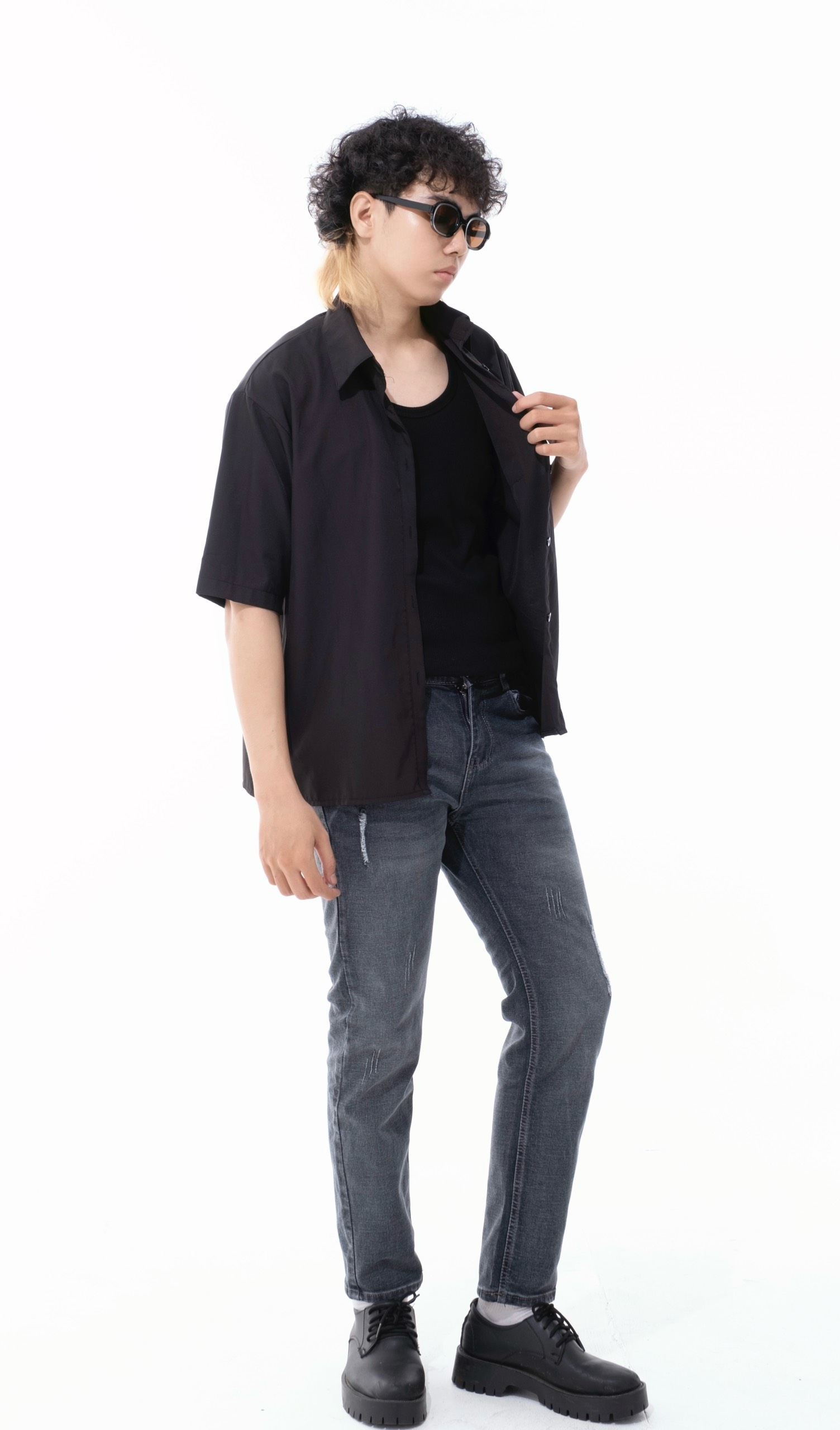 QUẦN JEAN NAM QUẦN BÒ NAM CO HXNK20 GIÃN TỐT KHOÁ KÉO NÚT GÀI CHẤT HÌNH THẬT HÀNG MỚI