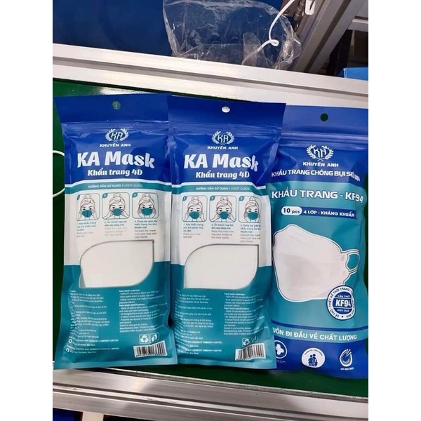 Khẩu trang 4D Kf94 Mask (10c/túi)