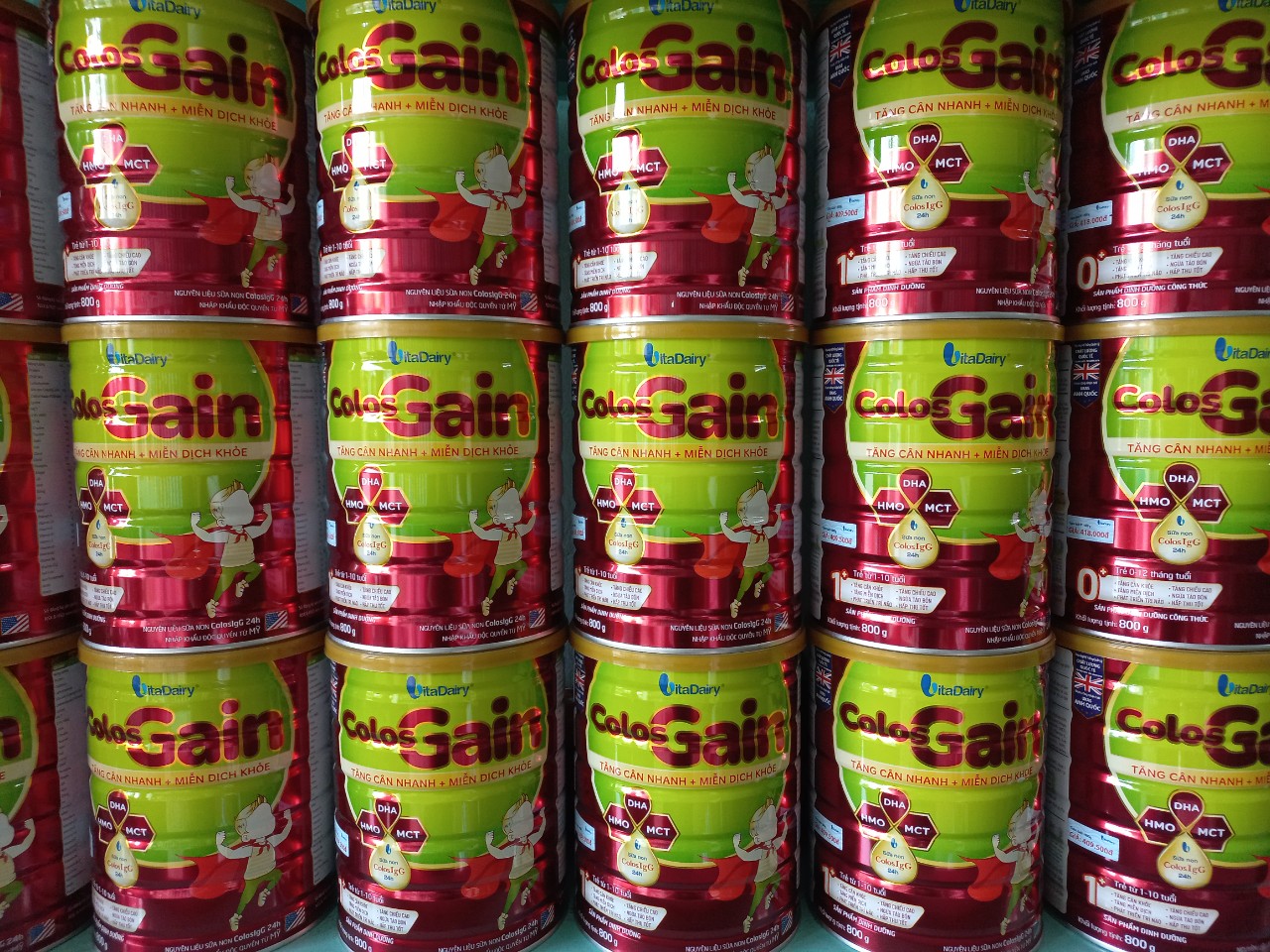 Sữa tăng cân Colos Gain 800g [Date Mới]