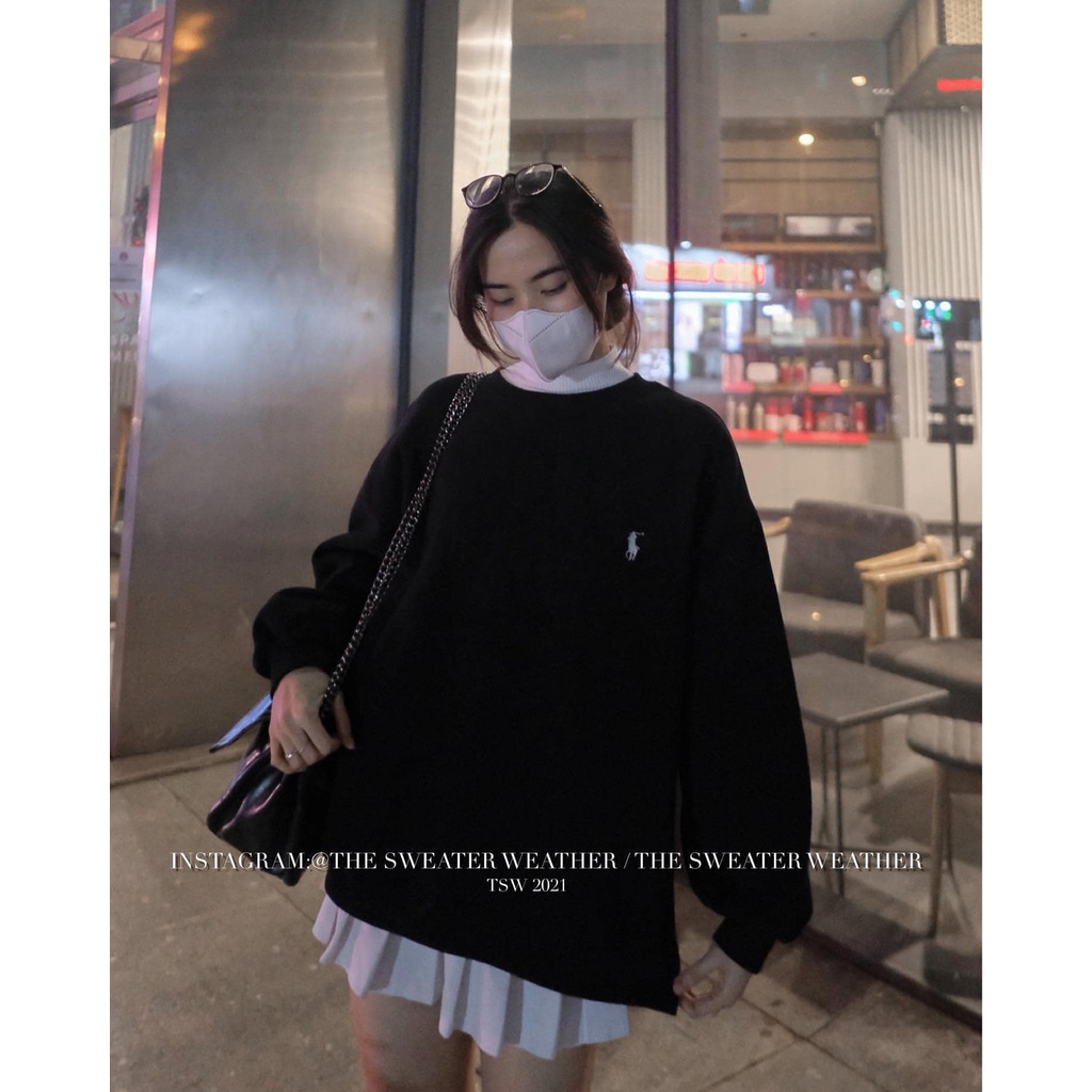 Áo Sweater Nỉ In Logo Mini Samsam4896