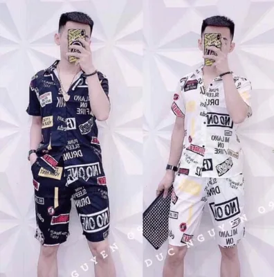 Dang Lan Fashion Bộ Hè LV BỘ SỐ 3 Nam Loại 1 Cao Cấp LV Có Size Chất Mát Kèm Video Và Hình Thật