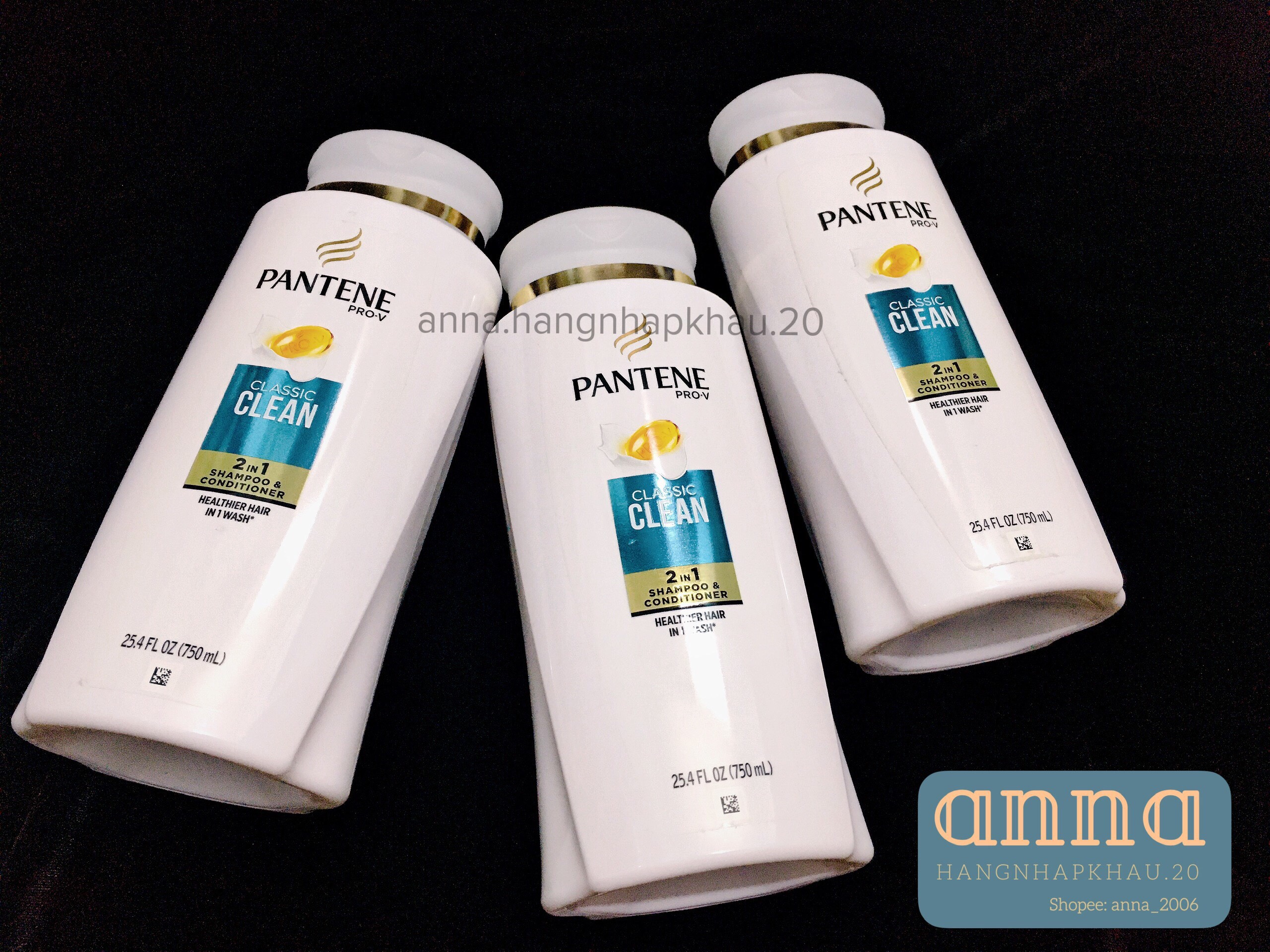 [XÃ HÀNG CHÍNH HÃNG USA-375ml/750ml] Dầu Gội - Xả Pantene Pro-V Classic Clean 2IN1