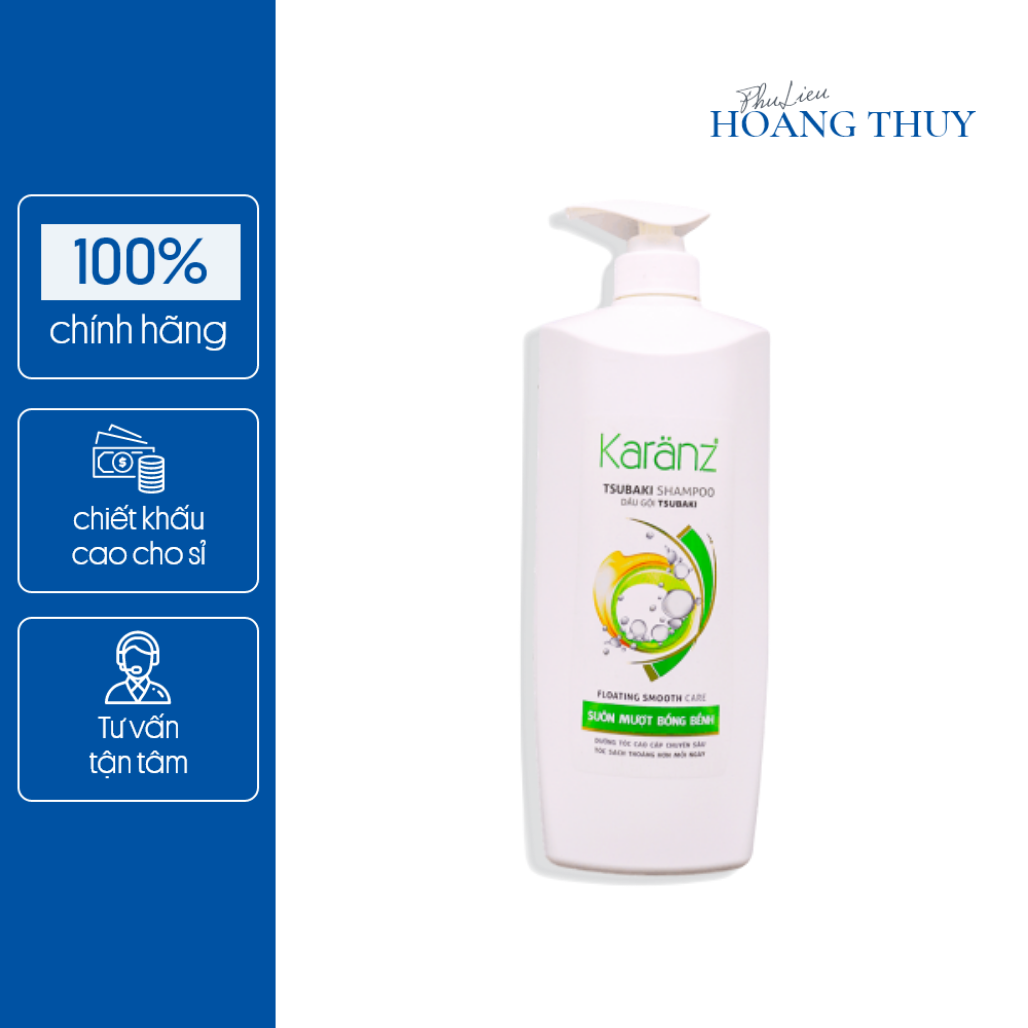 Dầu gội suôn mượt bồng bềnh KARANZ (900ml)
