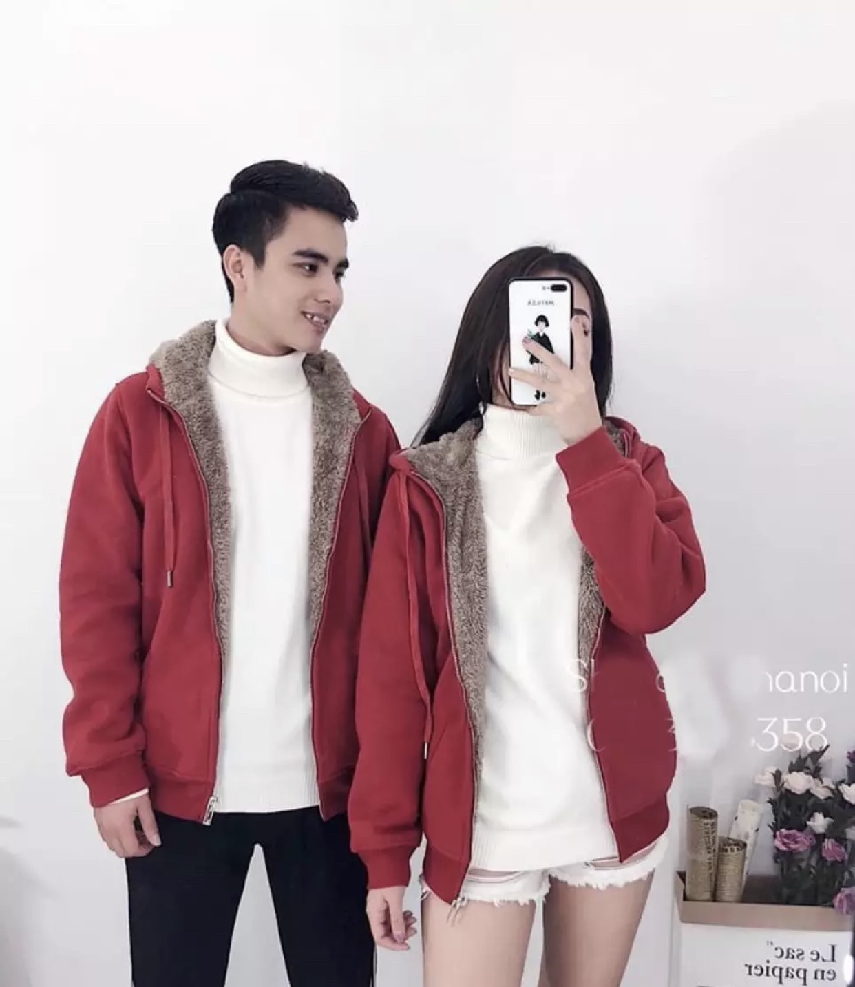 ÁO KHOÁC NỈ LÓT LÔNG CỰC DÀY SIÊU ẤM ÁP