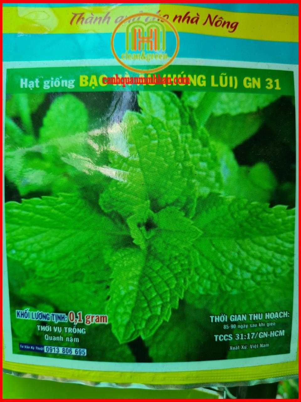 Hạt giống rau xà lách, rau thơm, cải các loại đồng giá Minh Hân Garden
