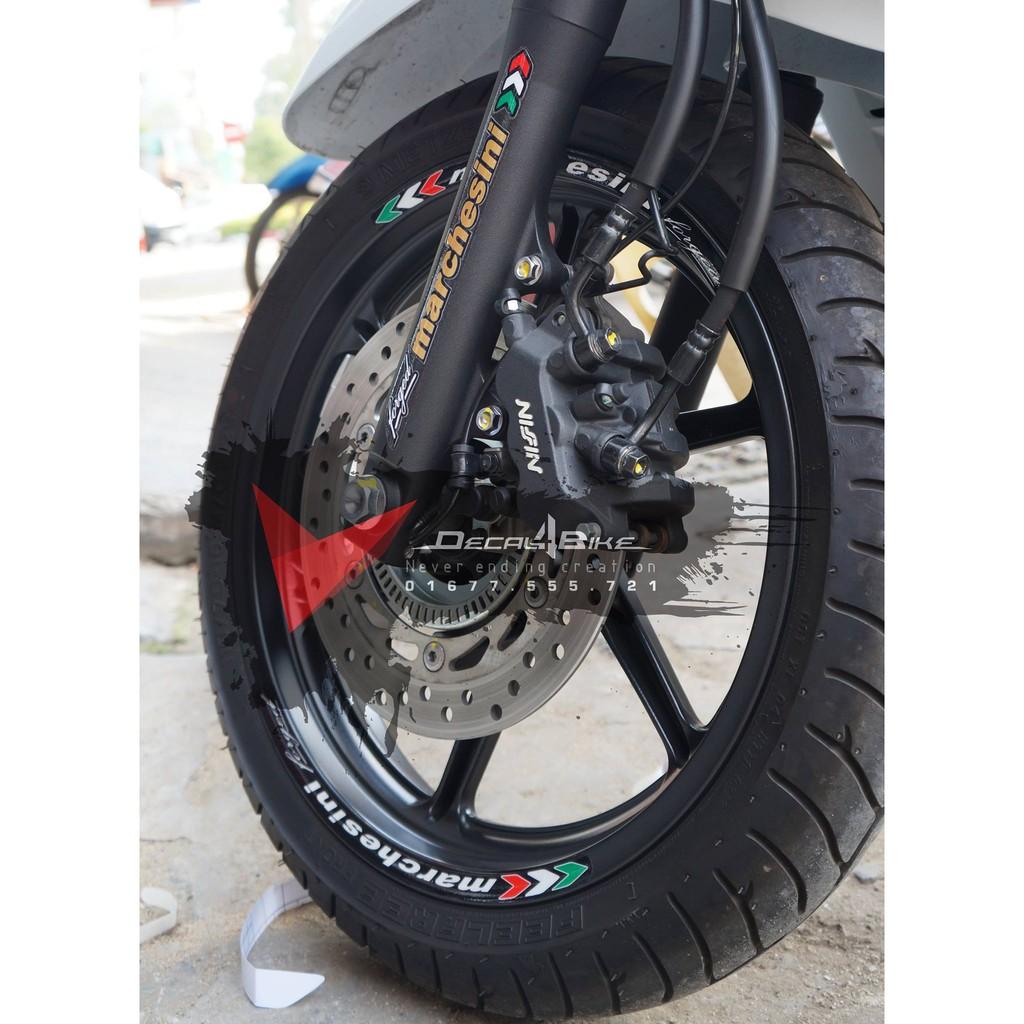 ??Tem dán vành (mâm) xe 3M phản quang MARCHESINI??