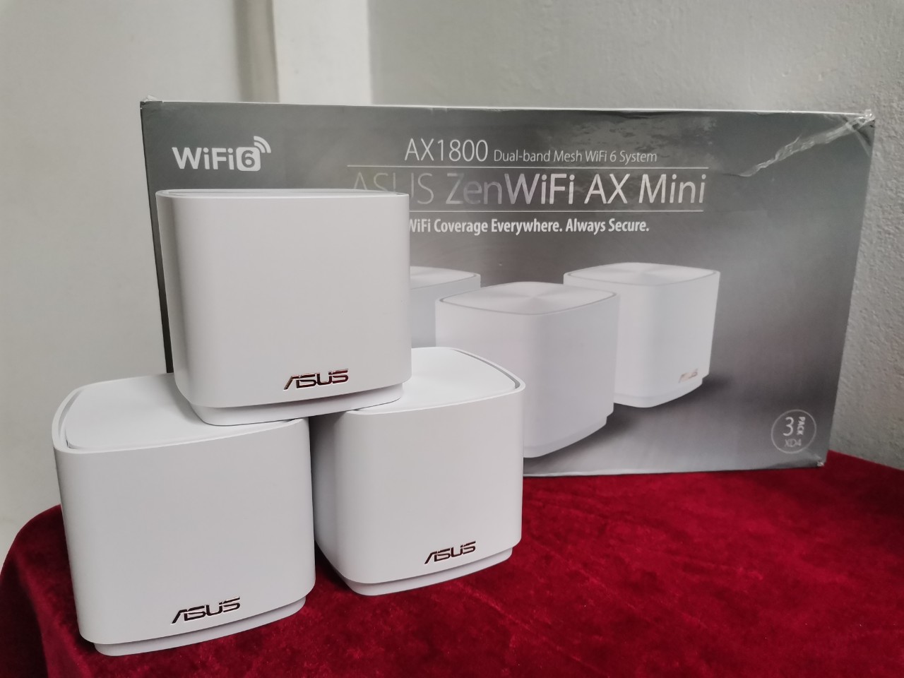 Đã sử dụng - Bộ phát Wifi Mesh, ASUS ZenWiFi AX Mini XD4