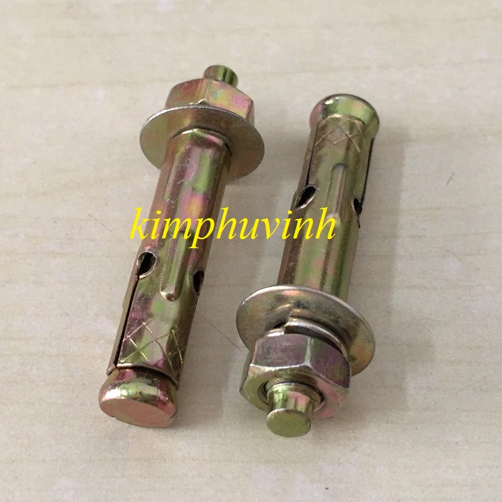 10 con - 6X50mm TẮC KÊ NỞ SẮT -  BULONG NỞ SẮT