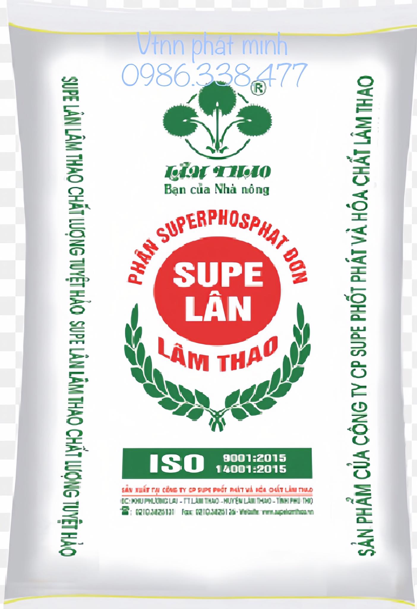 Phân Super Lân Lâm Thao (1kg), Siêu Lân giúp cải tạo đất, ra rễ mạnh
