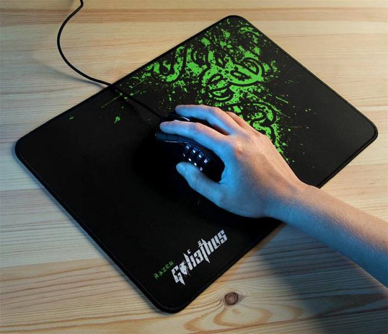 Giá Bàn di chuột, lót chuột, mouse pad RAZZZER 32cm x24cm dày 4 ly khâu viền