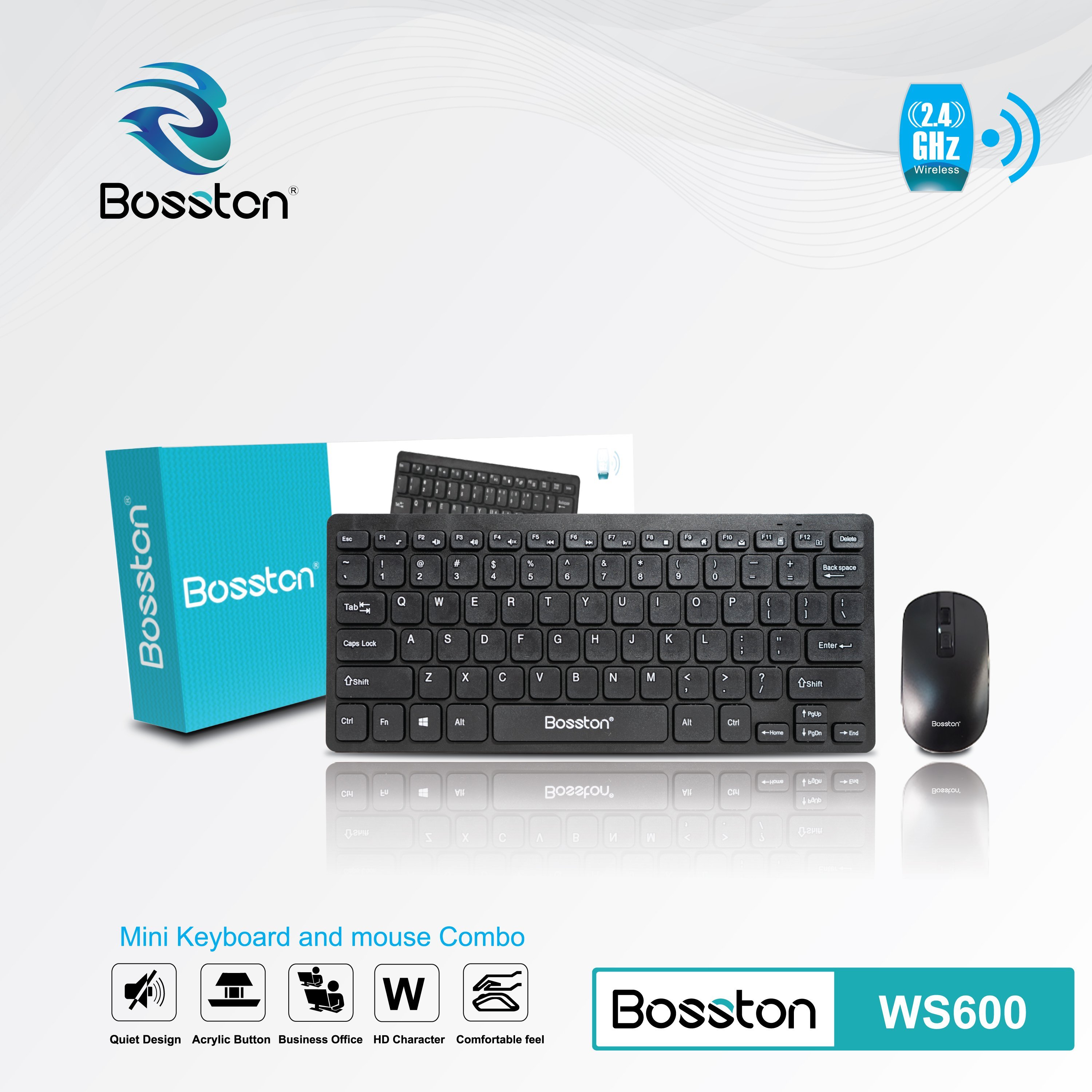 Combo Ko Dây Bosston WS800