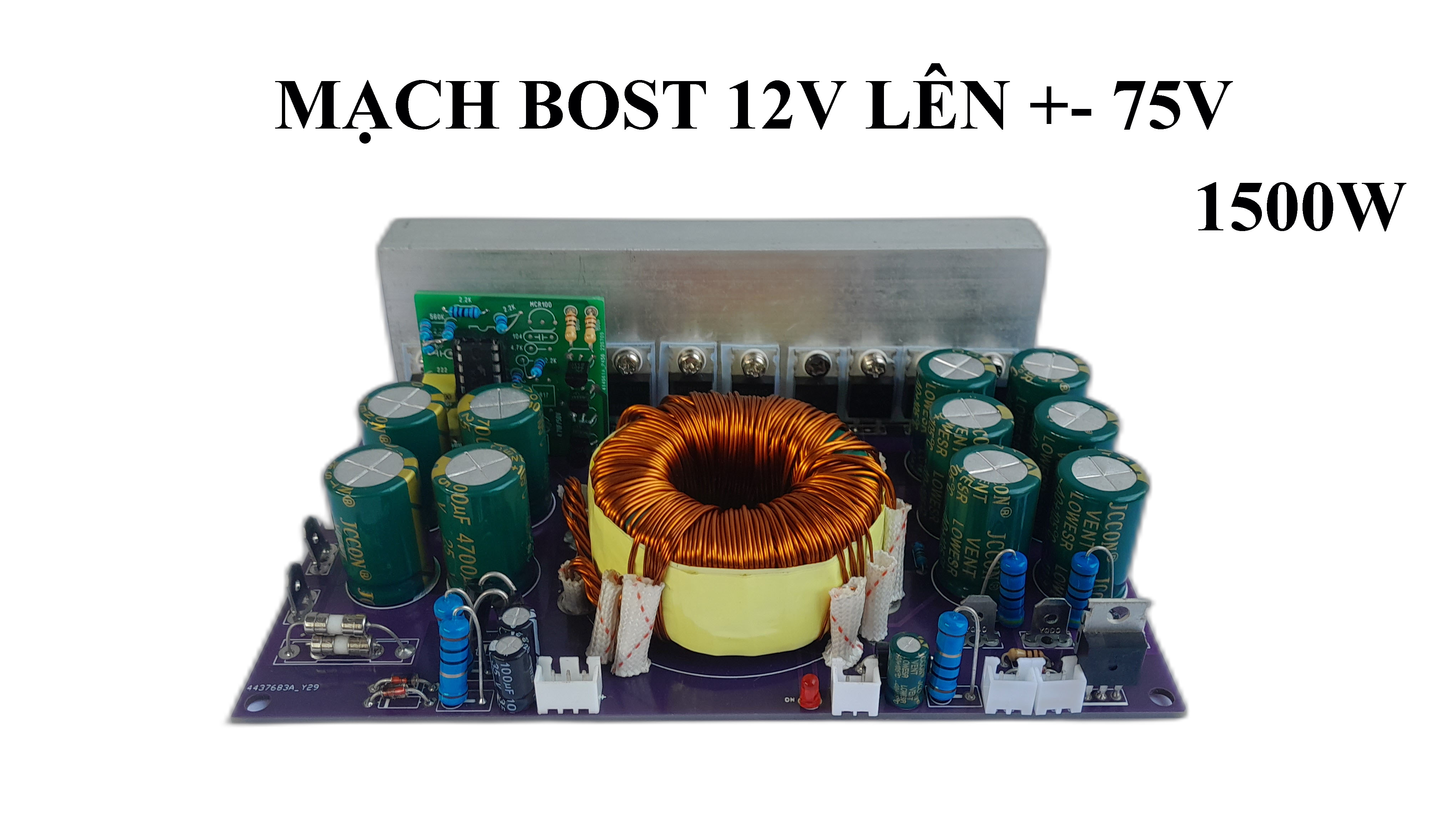 Mạch Boost 12v, Mạch boot 12v, nguồn nâng áp 12v, nguon nang ap 12v, nguồn 12v, nguồn xung 12v