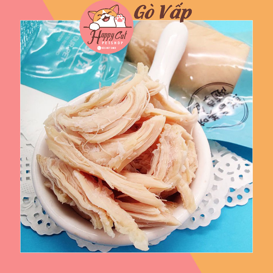 ức gà hấp cho chó mèo Masti gói 40g