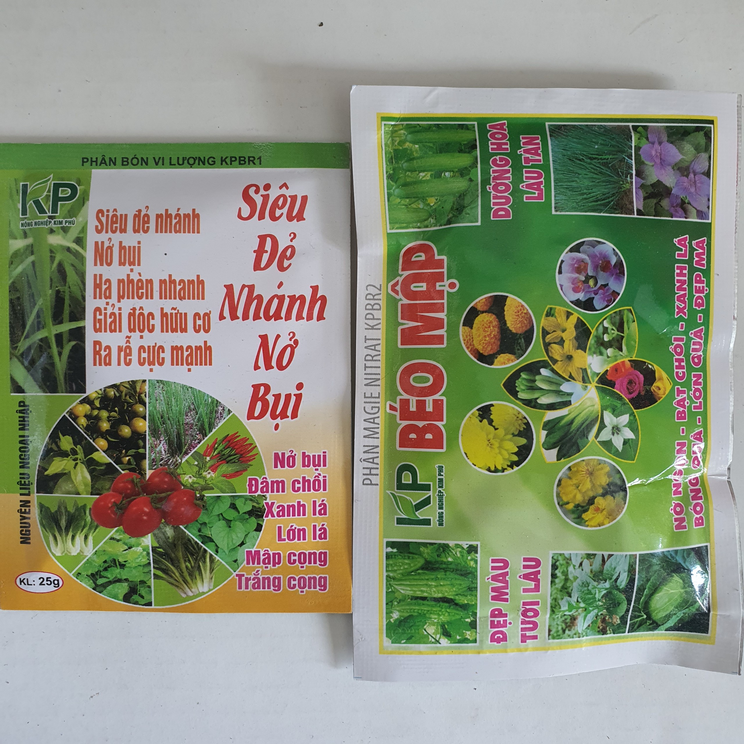 Combo phân bón siêu đẻ nhánh béo mập - 95gr