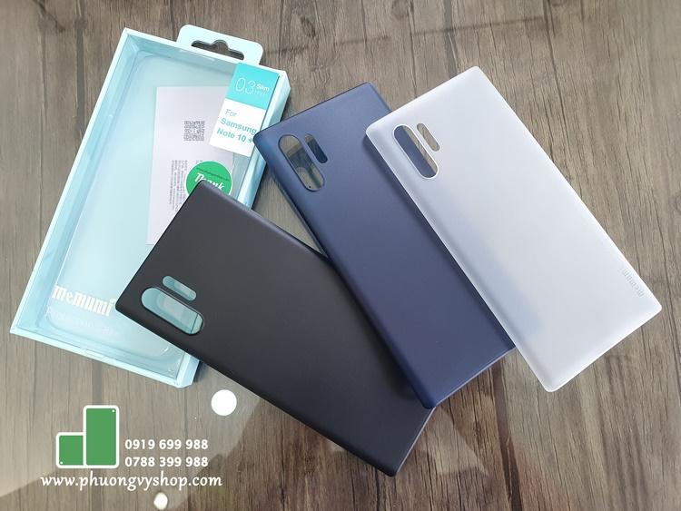 Ốp lưng nhám siêu mỏng cho Samsung Note 10 Plus/ Note 10 Pro hiệu Memumi