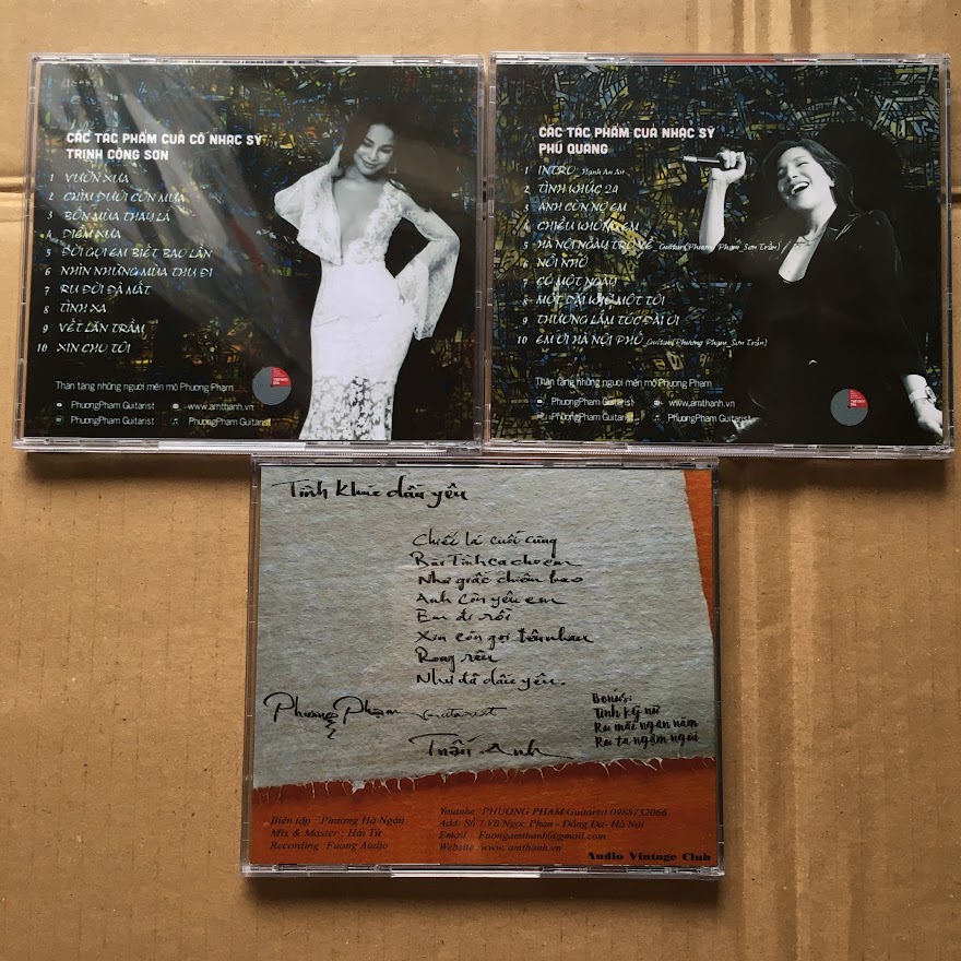 Bộ 3 CD Phương Phạm Guitar
