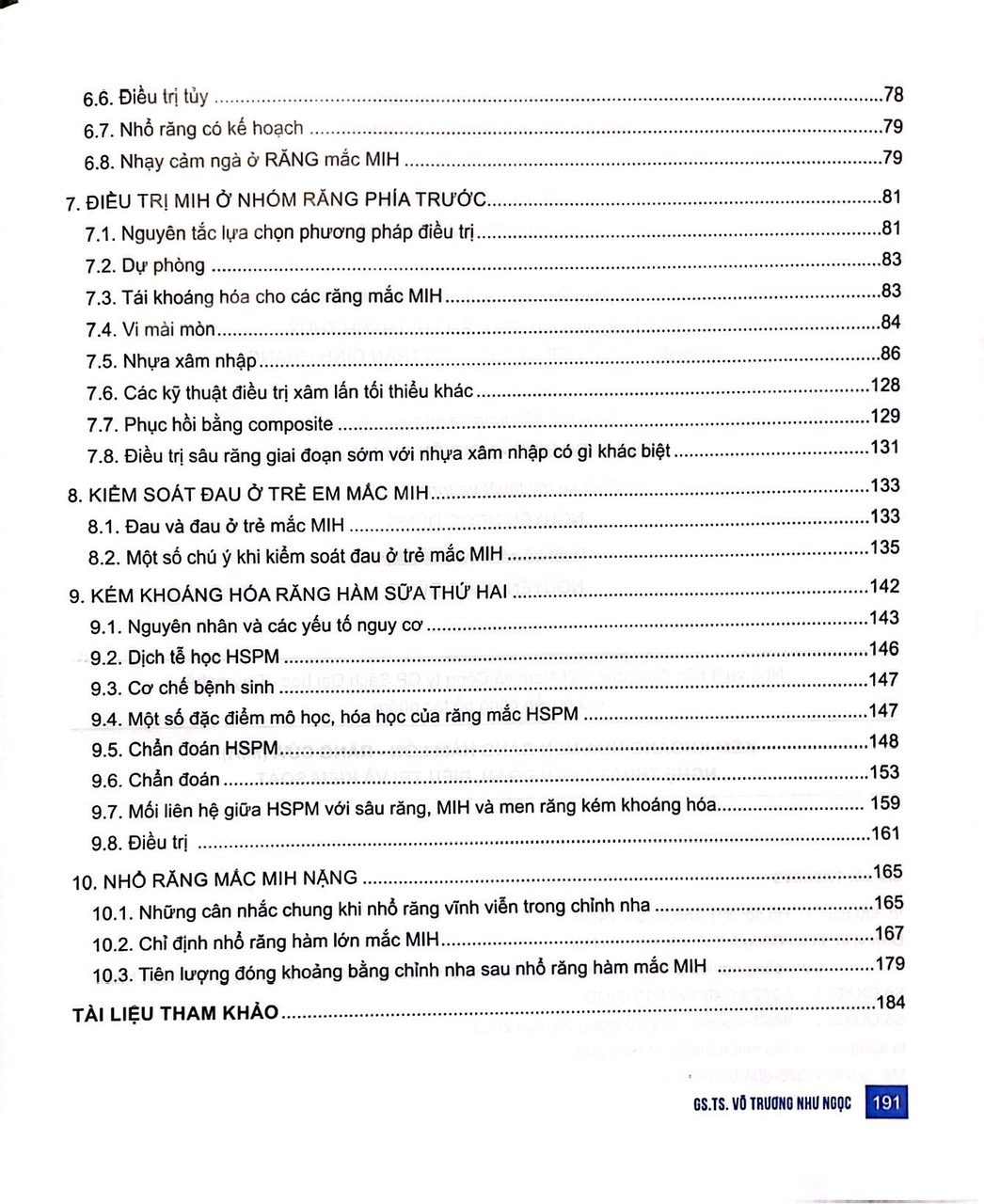 Kém Khoáng Hóa men Răng Hàm Lớn Răng Cửa MIH ( Nghệ thuật chuẩn đoán, điều trị và kiểm soát)