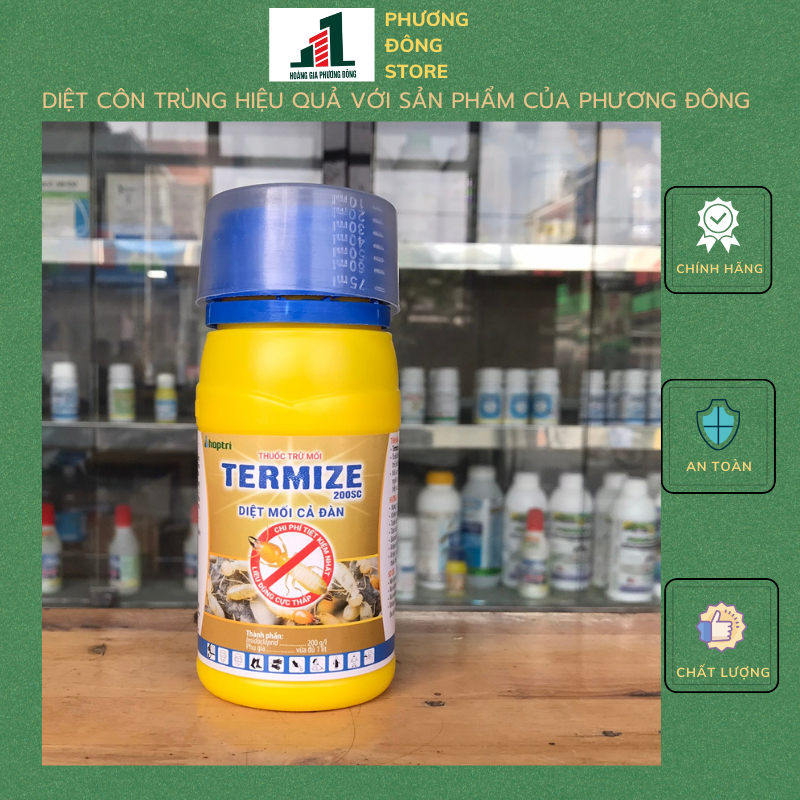 Thuốc diệt và phòng mối tận gốc Termize 200SC - Chai 50ml