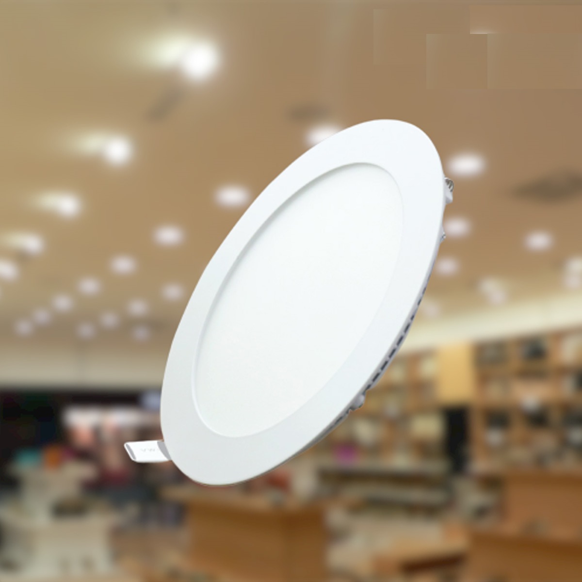 Bộ 5 đèn Led âm trần siêu mỏng 6w (Ánh sáng trắng)