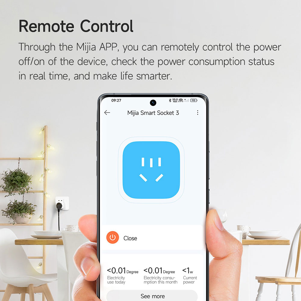 Ổ cắm thông minh Wifi Xiaomi Gen 3 - Bảo hành 3 Tháng