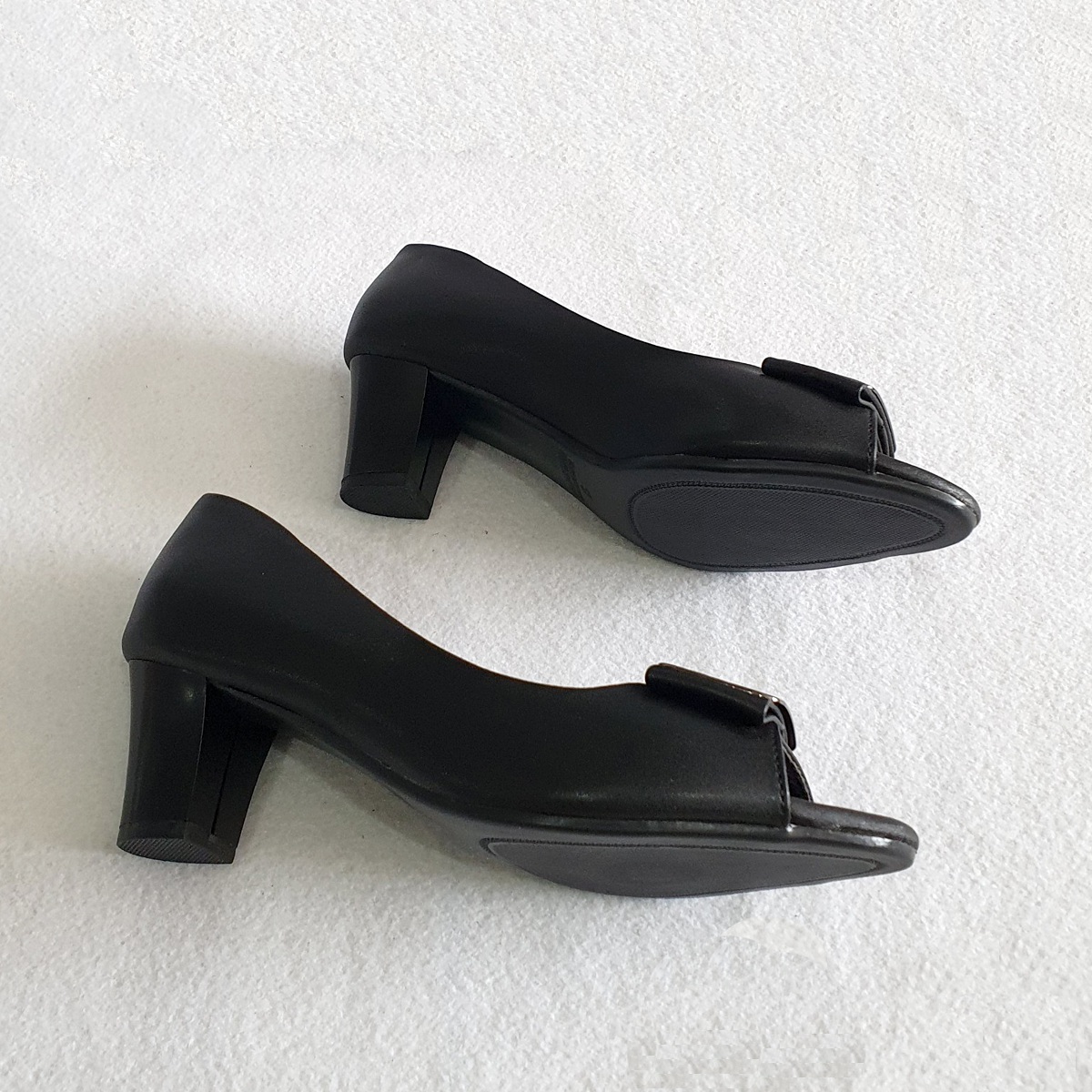 Giày cao gót nữ hở mũi gót trụ 5cm TH  CG046
