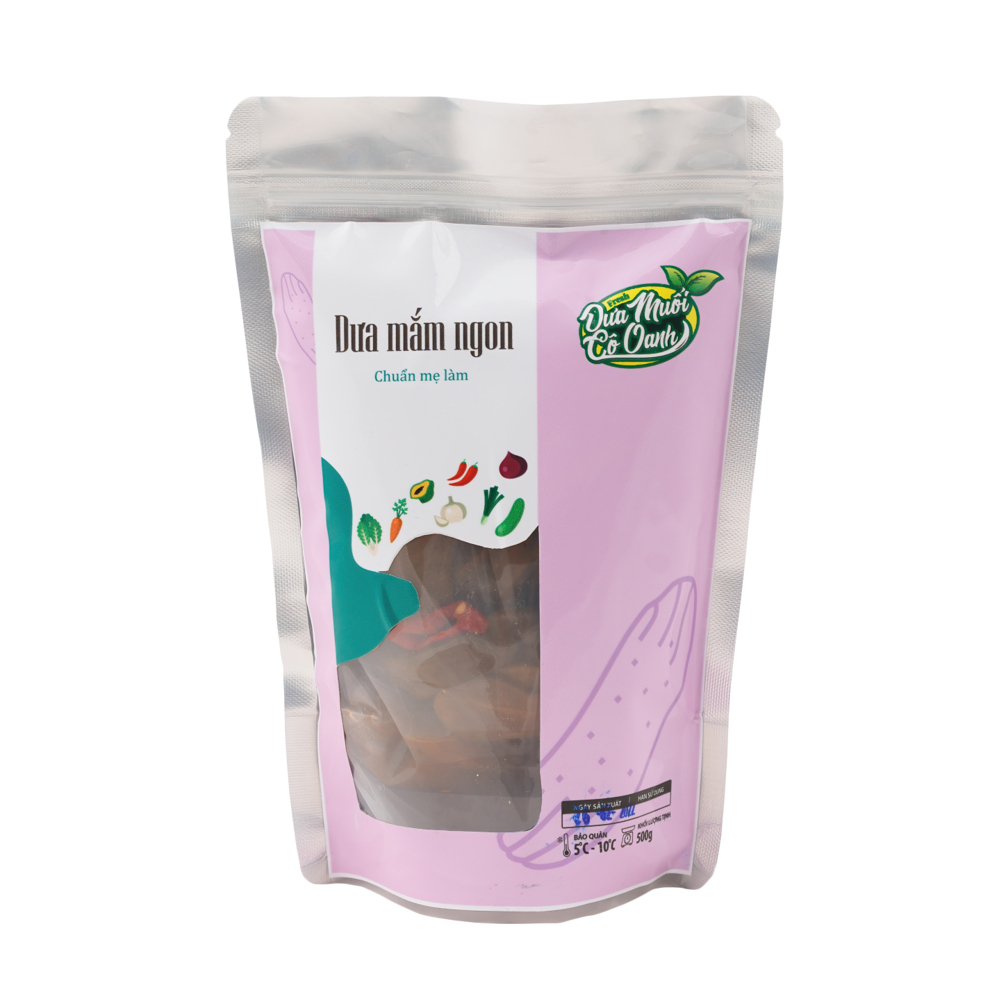 Dưa mắm (Dưa leo muối) Cô Oanh 1Kg