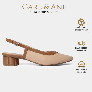 Carl & Ane - Giày cao gót thơ i trang mu i vuông hơ go t phô i dây tinh tê thumbnail