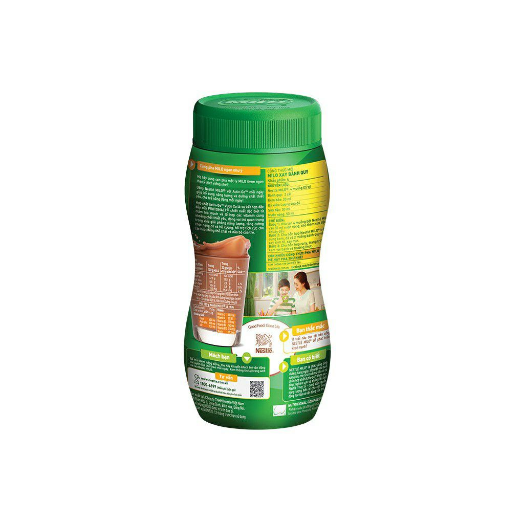 Sữa bột dinh dưỡng MILO 400g