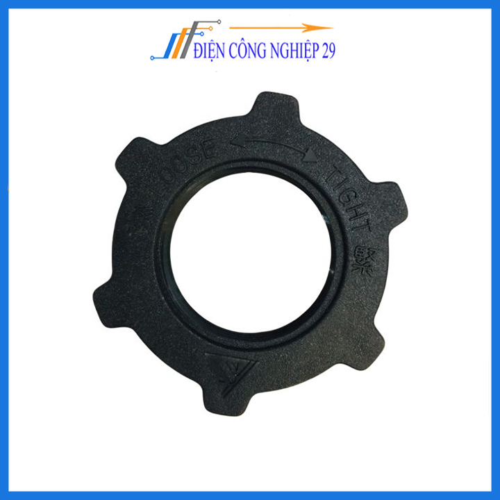 [10 cái] Khóa lồng quạt màu đen