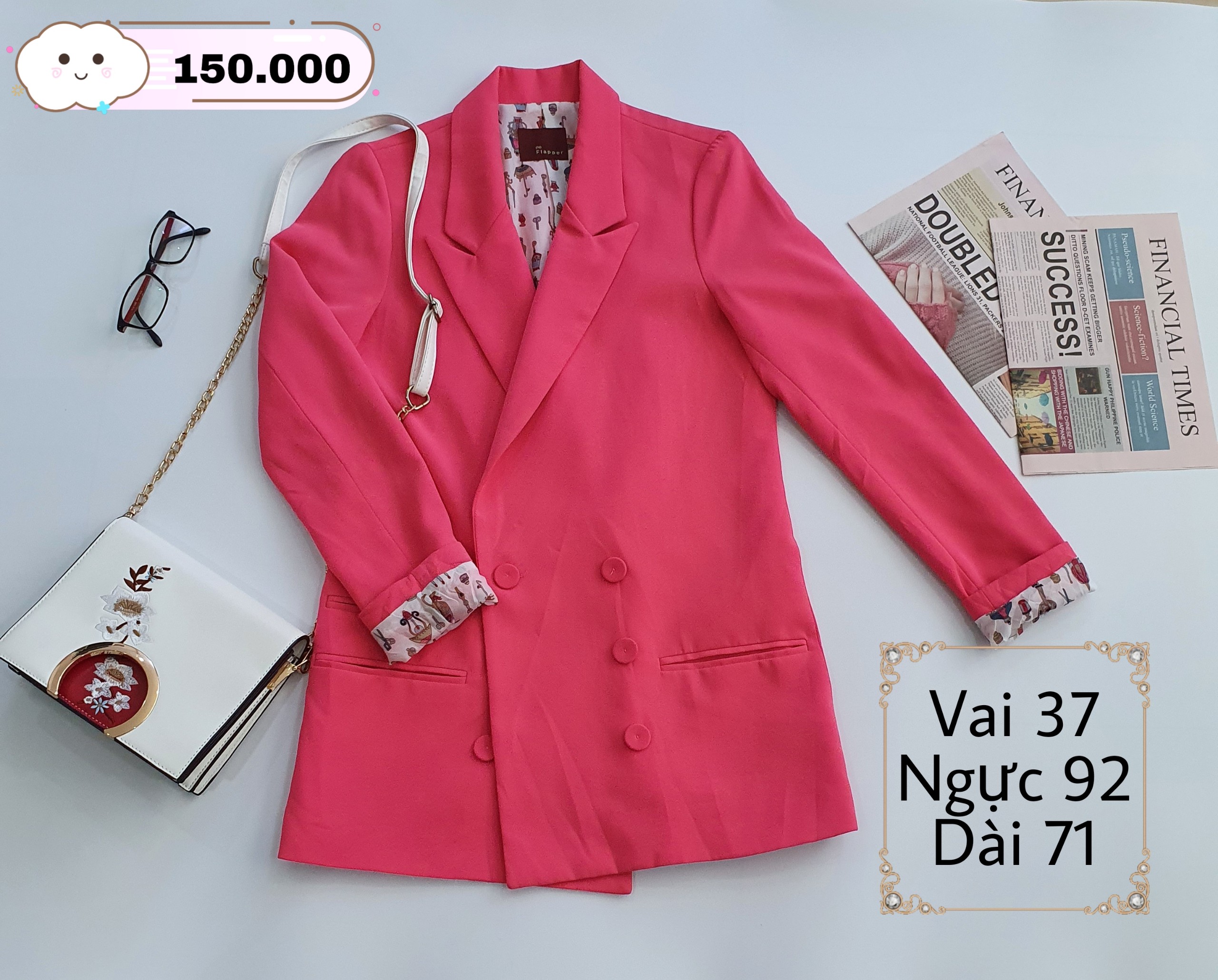 Vest, blazer nữ [2hand] đồng giá 150k