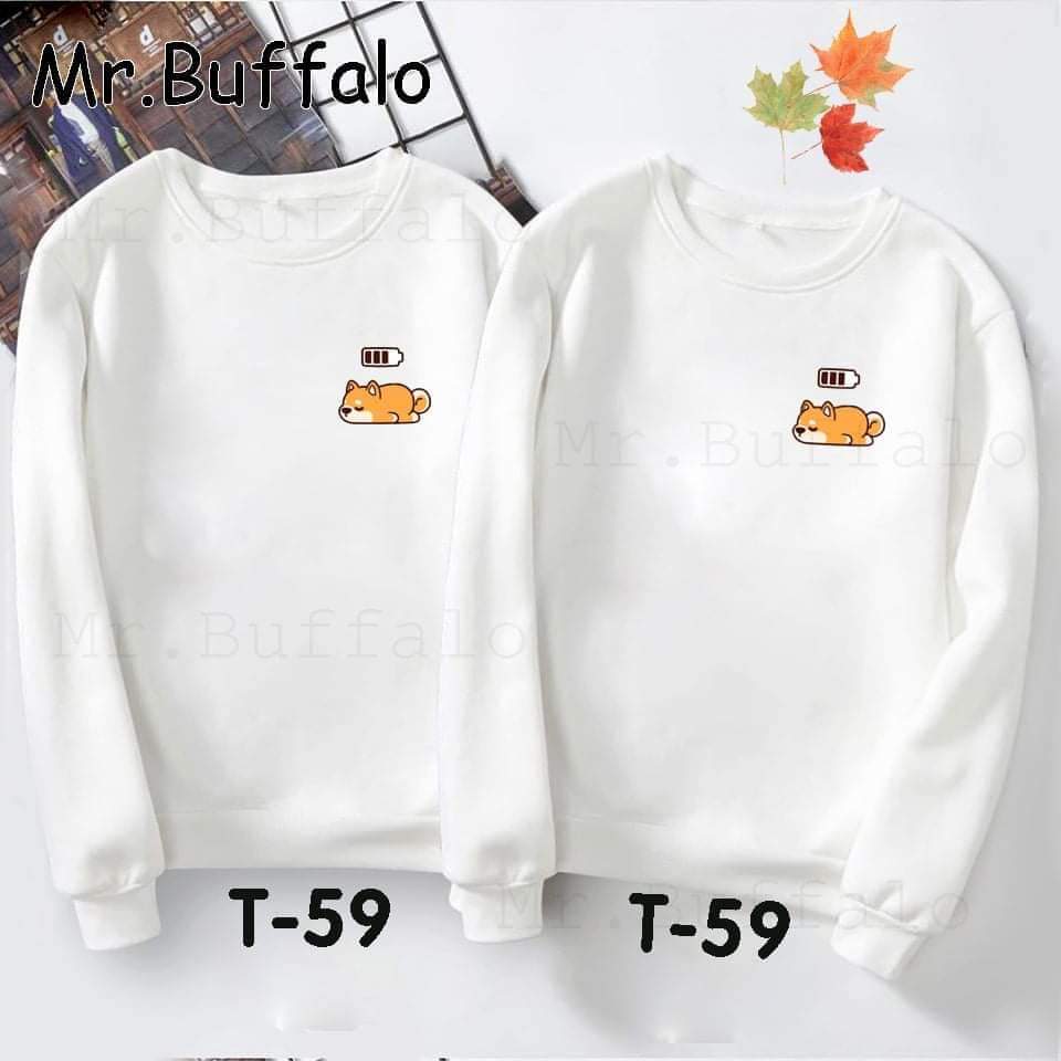 [FREESHIP] ÁO SWEATER ĐÔI IN HÌNH CUTE