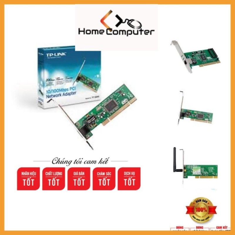 Bảng giá Card mạng tplink ,card lan tp-link mạch dài. bảo hành 6 tháng.Home computer Phong Vũ