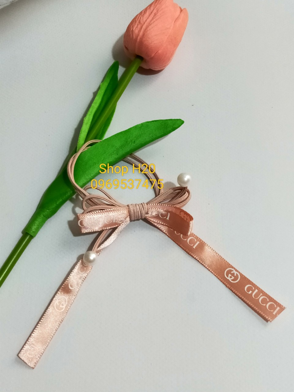 Sỉ 100 Dây Cột Tóc Nơ Dài Phong Cách Hàn Quốc Siêu Dễ Thương