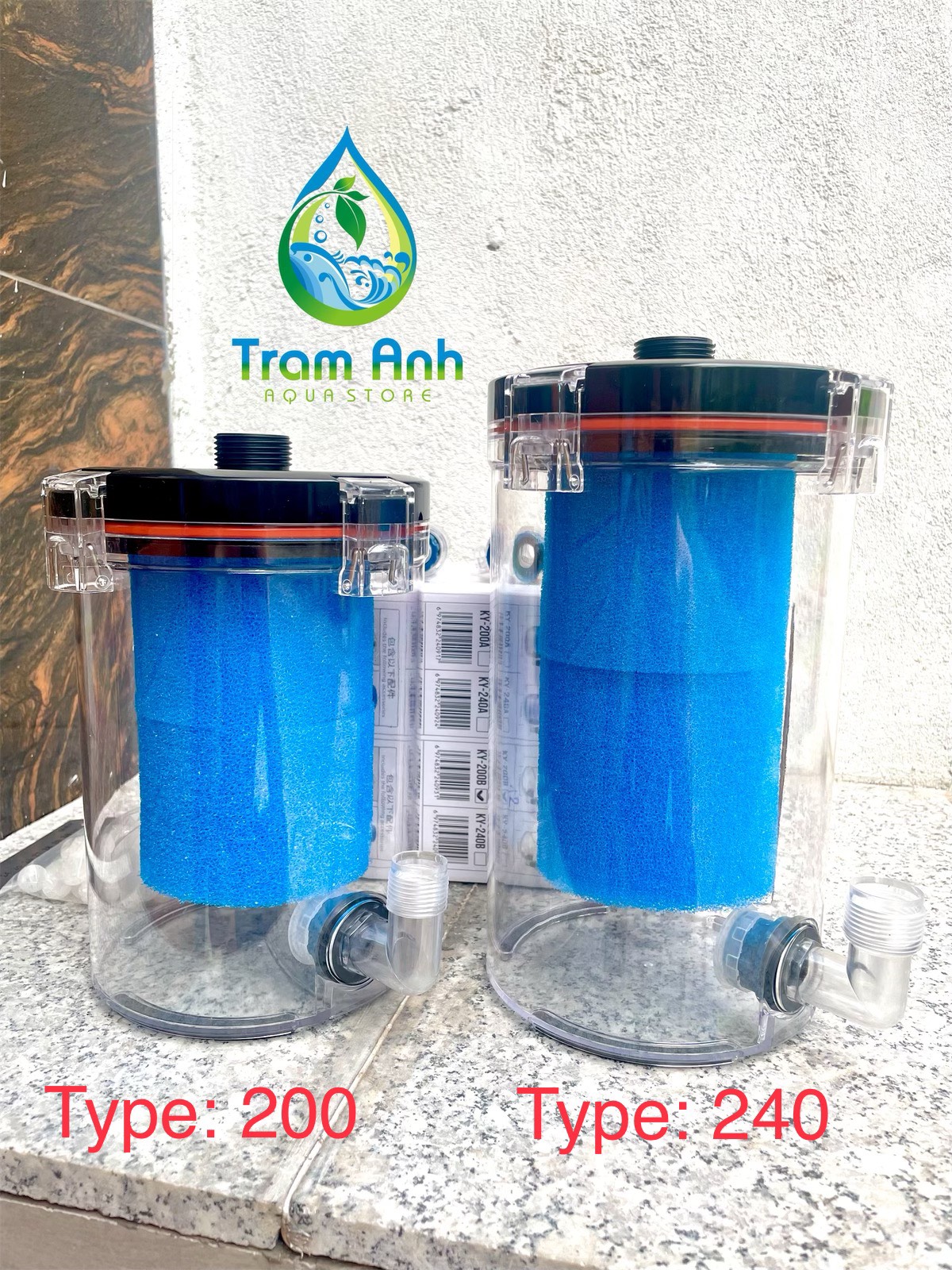 Lọc phụ MARINE trong suốt - thế hệ mới