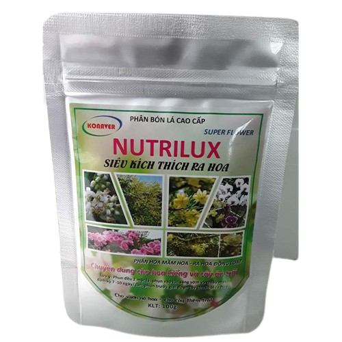[HCM]Phân bón lá cao cấp NUTRILUX Siêu ra rễ gói 100g