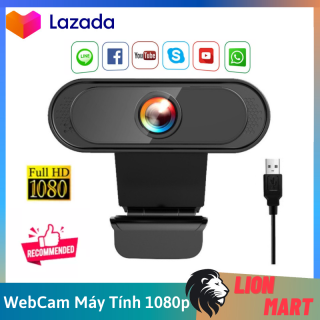 Webcam Máy Tính Laptop Có Mic Full HD 1080P Hình Ảnh Cực Nét Bền Đẹp Giá Rẻ Full Box thumbnail