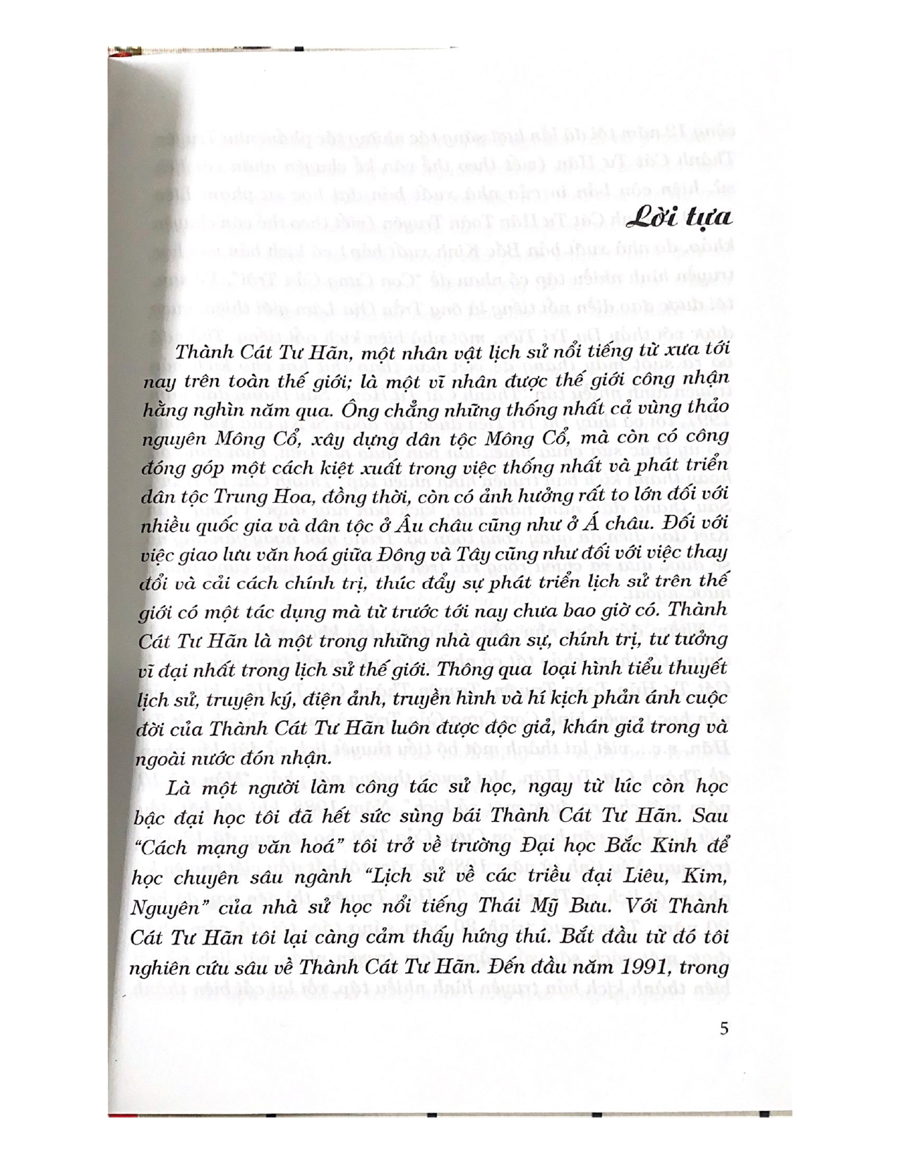 Sách - Thành Cát Tư Hãn-Vanlangbooks