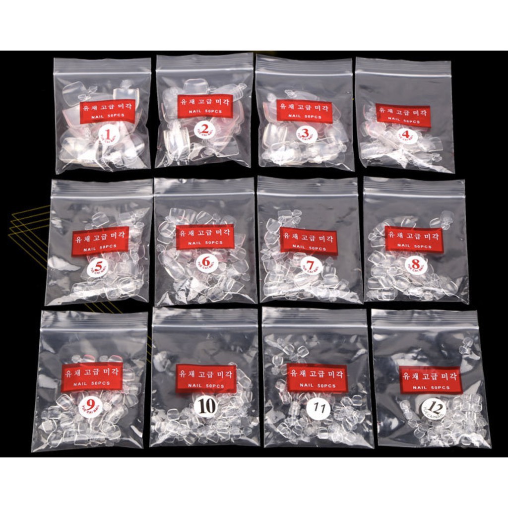 Móng úp chân lẻ size