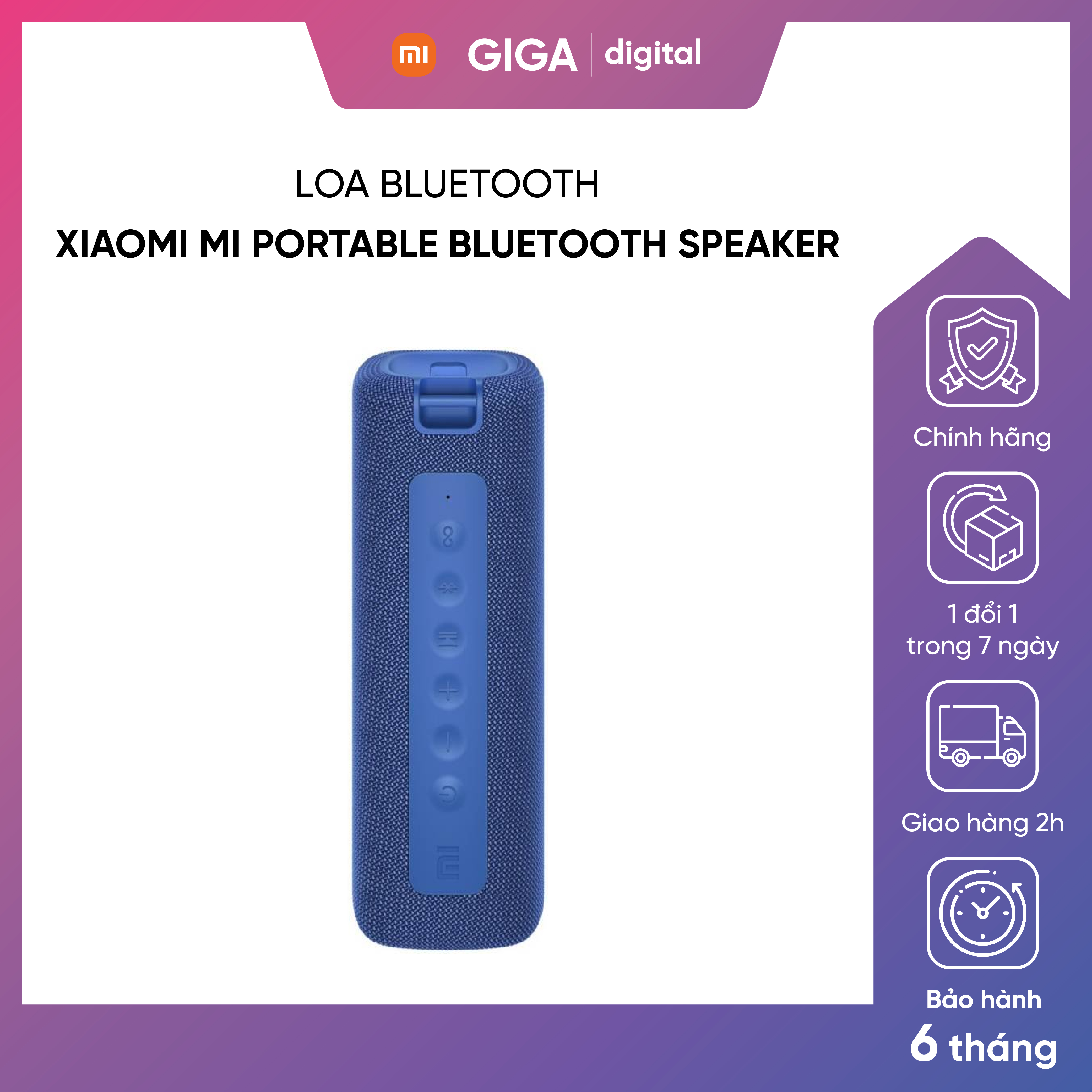 [HCM] Loa Xiaomi Mi Portable Bluetooth Speaker (16W)