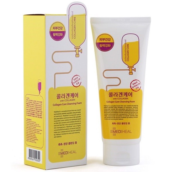 Sữa rửa mặt chống lão hóa mediheal. collagen - srm medi col