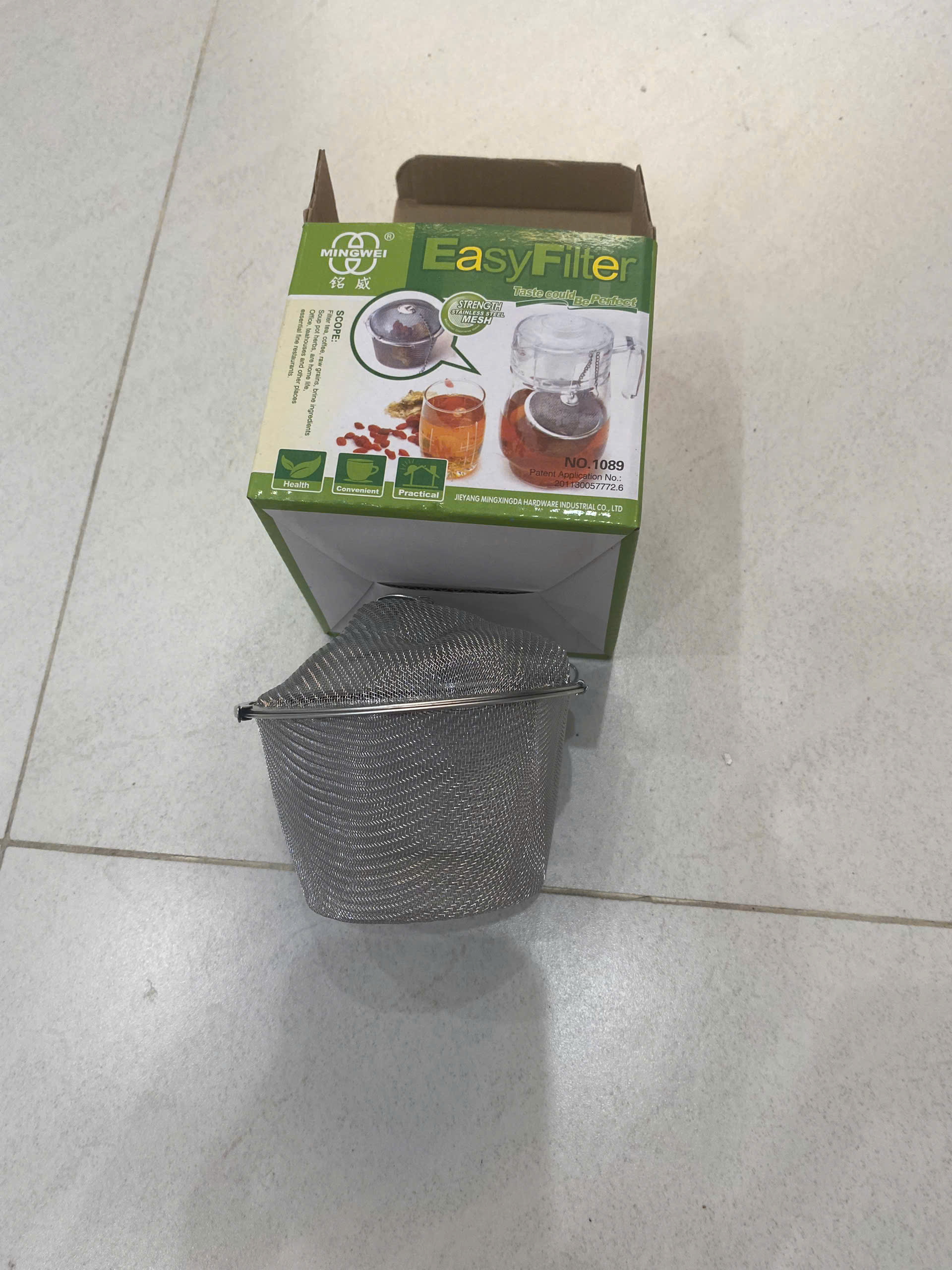Lọc gia vị Lọc Trà inox 201 cao cấp hình cầu
