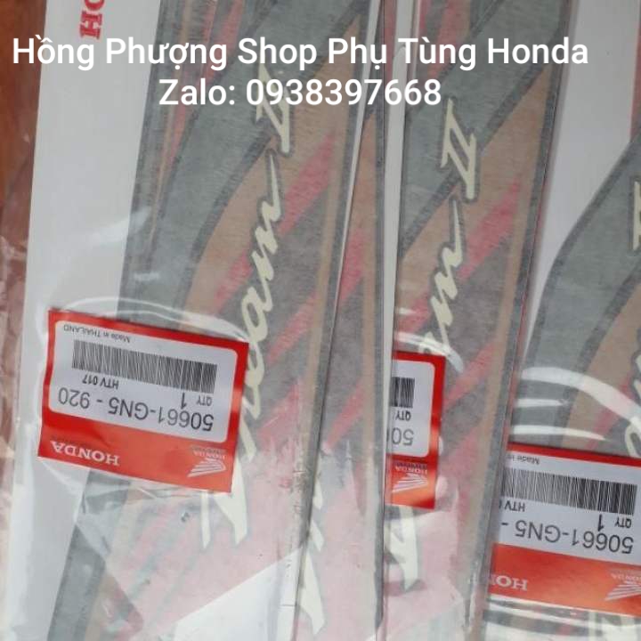 [HCM]BỘ TEM DREAM THÁI ZIN CHÍNH HÃNG HONDA
