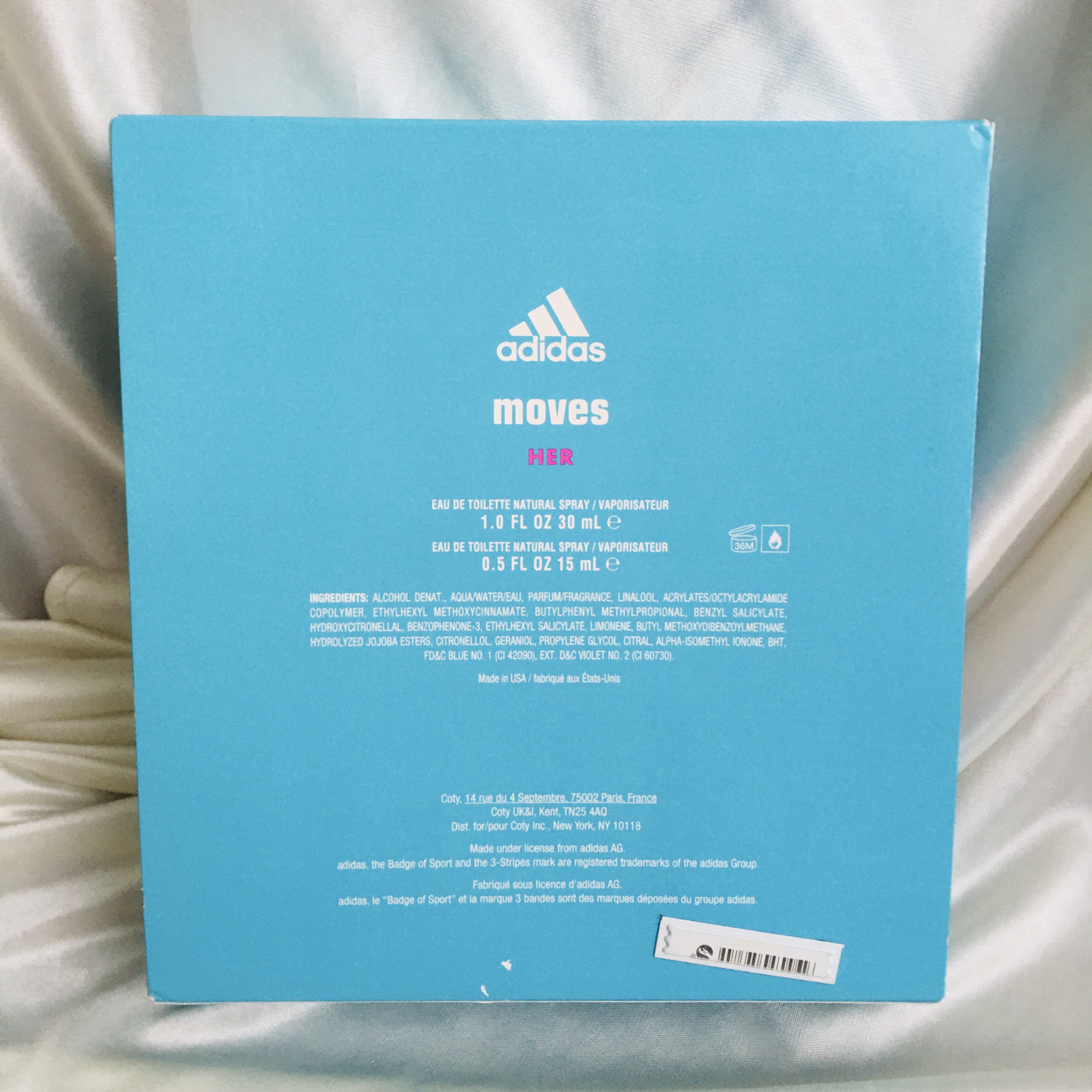 [HCM]SET NƯỚC HOA ADIDAS - MOVES FOR HER